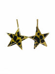 Acrylic Layered Outline Star Earrings