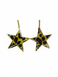 Acrylic Layered Outline Star Earrings