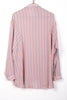 Oversized Striped Shirt in Pink