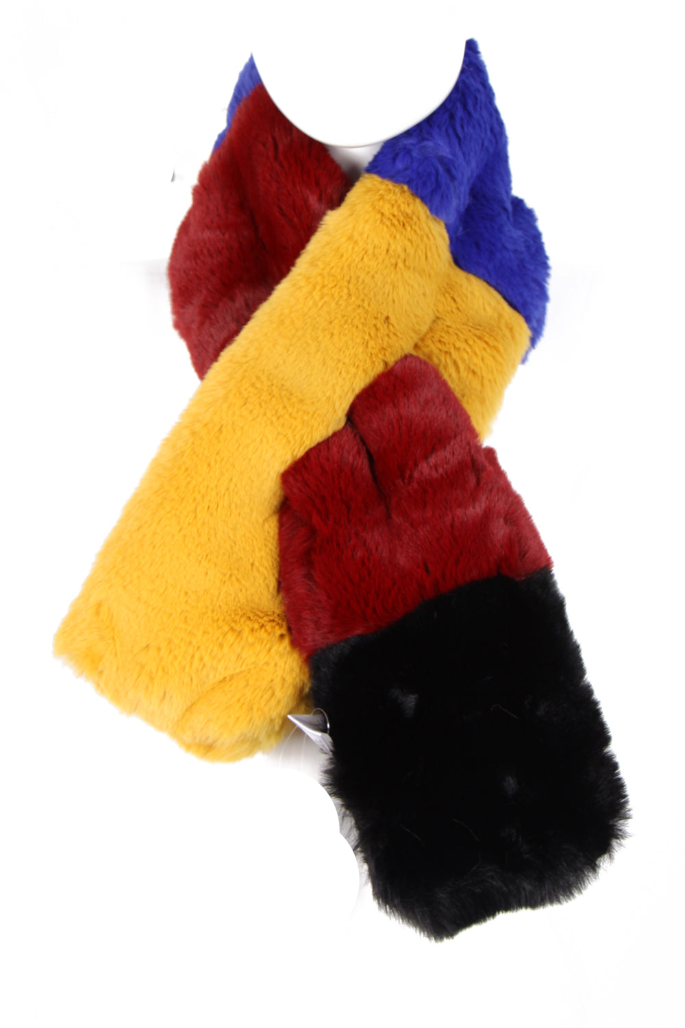 COLOR BLOCK FUR SNOOD