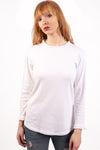 Basic Cotton Top with Pleat Detail