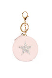 Star Diamante Zip Coin Bag Charm Keyring