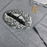 Sequin Mouth SOFT KNIT JUMPER