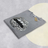 Sequin Mouth SOFT KNIT JUMPER