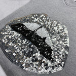 Sequin Mouth SOFT KNIT JUMPER