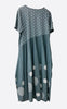 Diamante Geometric design polka dot T-shirt Dress