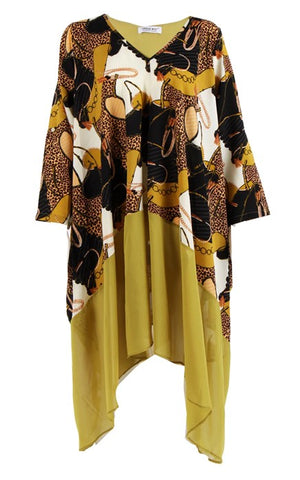 Long Floaty Style Tunic Top