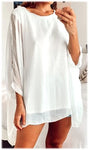 Sequin Floaty Chiffon Kaftan/Top
