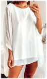 Sequin Floaty Chiffon Kaftan/Top
