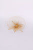 Gold Mesh Flower Fascinator