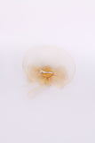 Gold Flower Mesh Fascinator