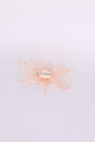 Peach Flower Mesh Fascinator