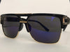 Square Metal Plastic Stylish Sunglasses