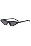 Cat Eye Slim Sunglasses