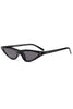Cat Eye Slim Sunglasses