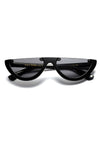 Celeb Inspired Half Frame Cat Eye Sunglasses