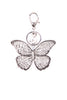 Butterfly Diamante Chunky Keyring