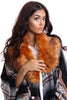 Faux Raccoon Fur Collar Scarf