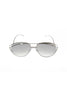 Cat Eye Sunglasses with Curved Arms