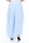 Floaty Layered Chiffon Harem Trousers