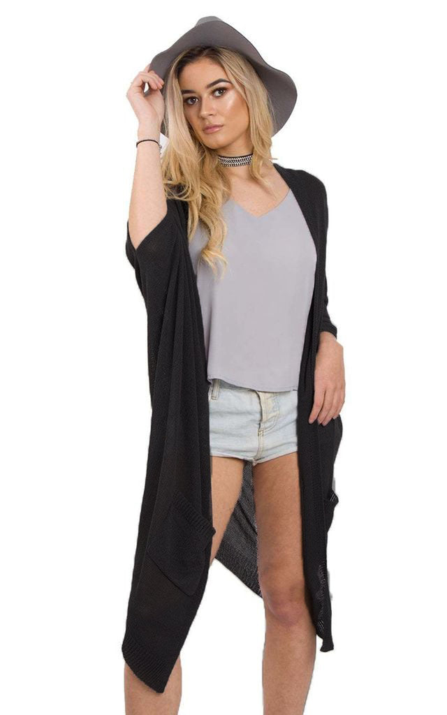 Long online batwing cardigan