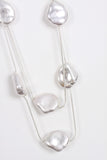 Molten Shape Lagen look Necklace for Women