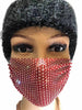 Diamante Crystal Face Covering Mask