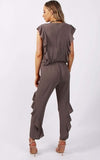 Ruffle Detail Smart Casual Jumpsuit