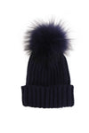 Detachable Faux Fur Bobble Pom Pom Hat