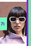 90s Vintage Small Square Sunglasses