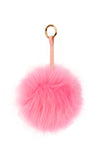 Faux Fur Wallet Plush Coin Bag Zip Handbag Keyring