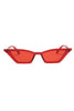 NEON Skinny Cat Eye Sunglasses
