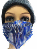 Diamante Crystal Face Covering Mask