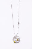 Bee on Beehive Pattern Necklace for Women