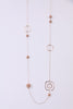 Square and Beads Lagen Look Jewellery Women Necklace