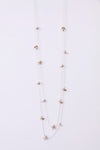 Lagenlook Necklace with Abstract Shape for Women
