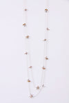 Lagenlook Necklace with Abstract Shape for Women