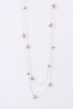 Lagenlook Necklace with Abstract Shape for Women