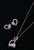 jewellery gift set rose gold