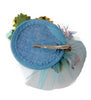 Small Floral  Grossgrain Diamante Clip on Fascinator