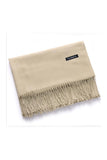 High Quality Plain Soft Wool Cashmere Scarf/Shawl