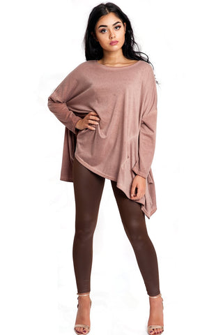 Asymmetric Long Sleeved Jumper