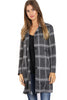 Check Print Duster Jacket