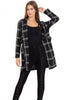 Check Print Duster Jacket