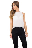 Embellished Beaded Halter Neck Sleeveless Top