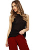 Embellished Beaded Halter Neck Sleeveless Top