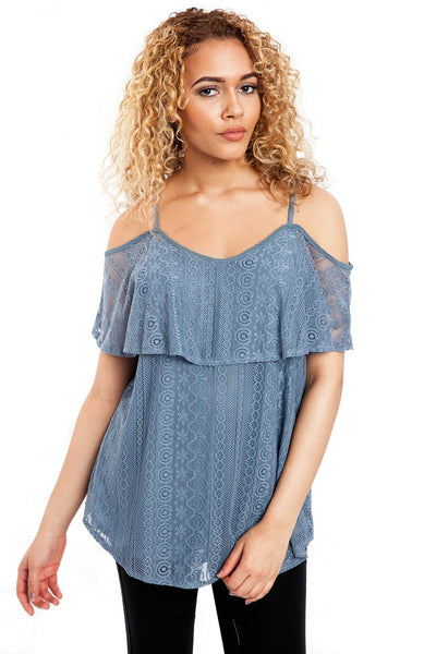 Floaty Ruffle Strappy Top