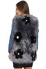 Flower Faux Fur Gilet