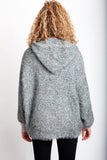 Hooded Soft Touch Knitted Cardigan with Sleeves