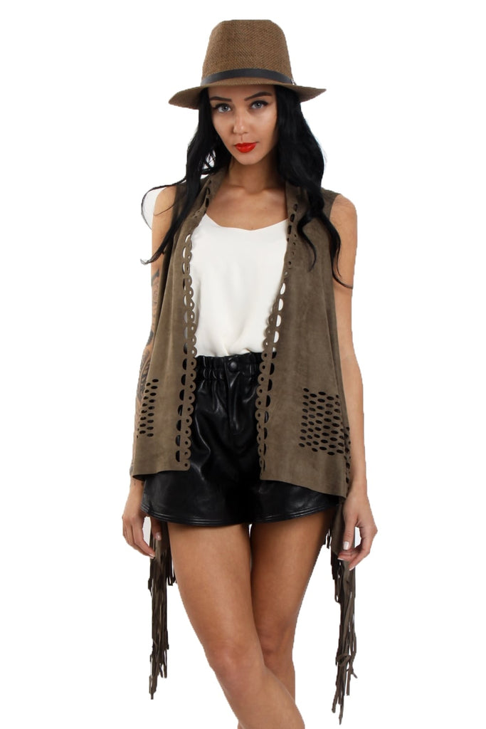 Fringed waistcoat online